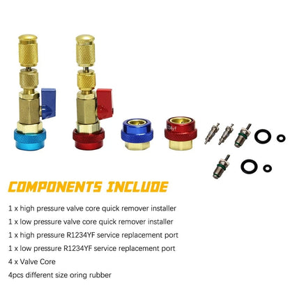 R134A R1234YF Air Conditioning Valve Core Remover Tool