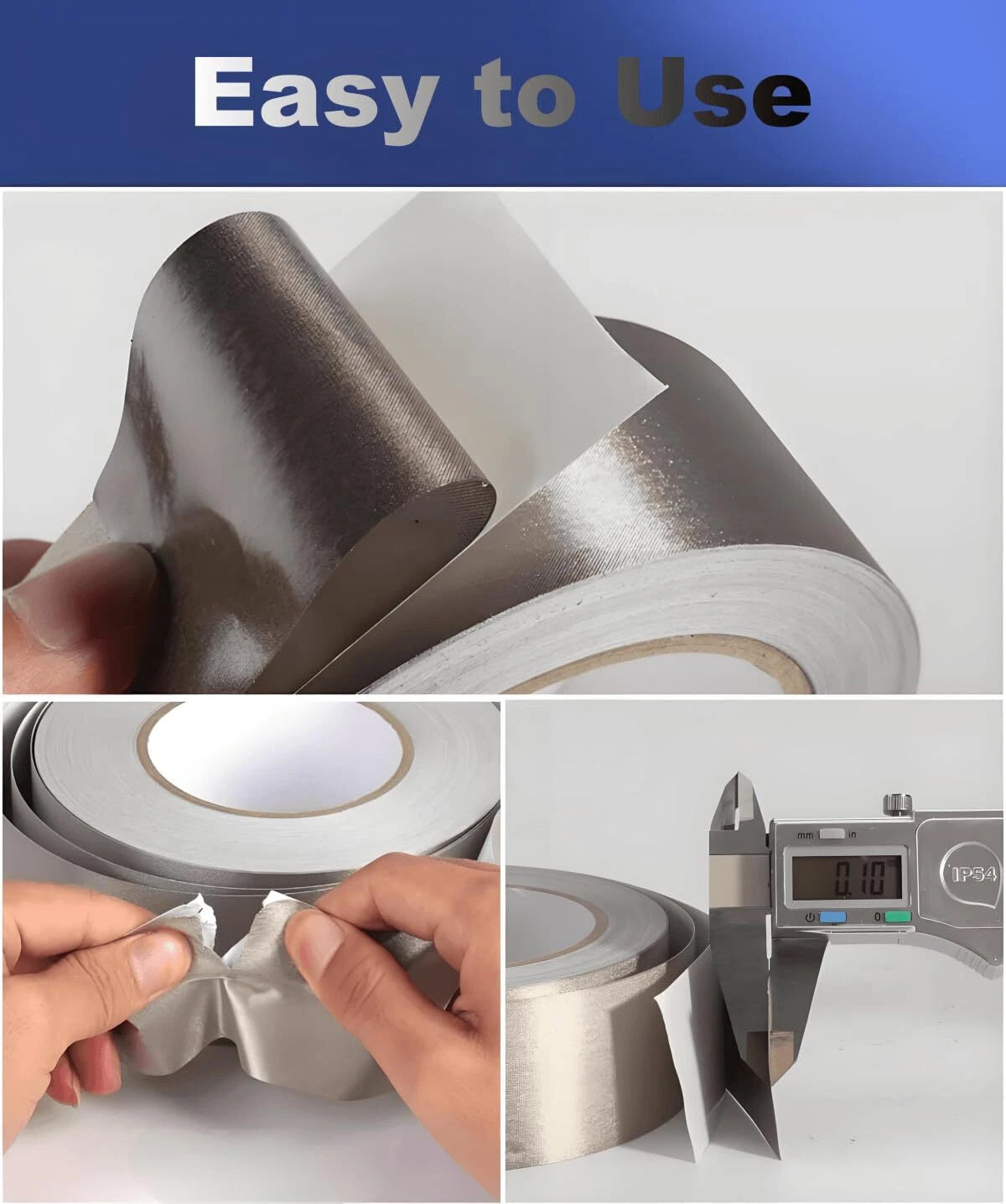 Double Conductive Tape for Automotive EMI Shielding and ESD Grounding