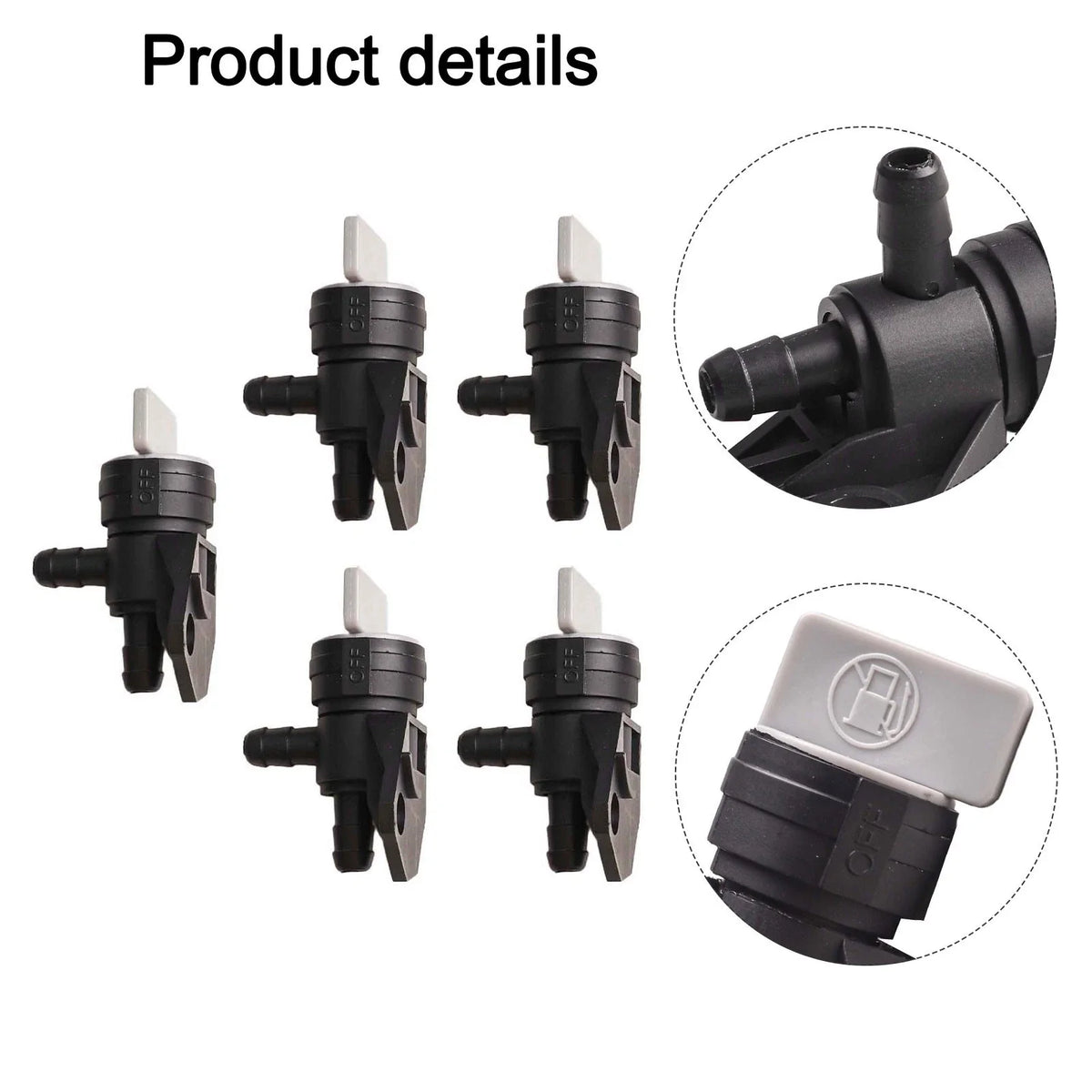 5X Replacement Fuel Shut Off Valves for