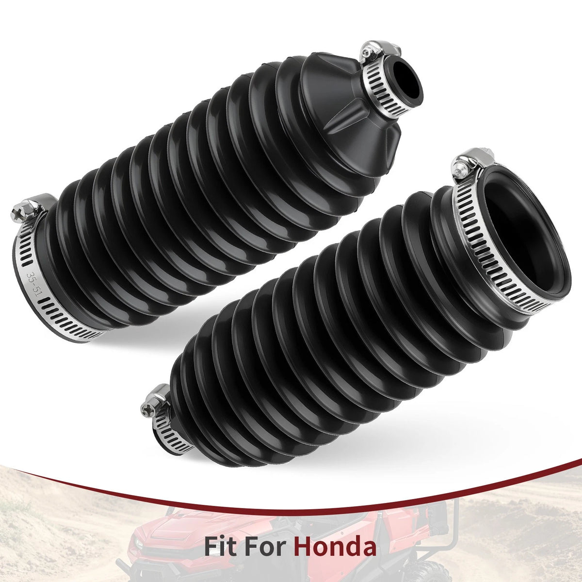 Tie Rod Boot + Clamp for Honda Pioneer 1000 1000-5 (2016–2024) 53537-HL3-A00