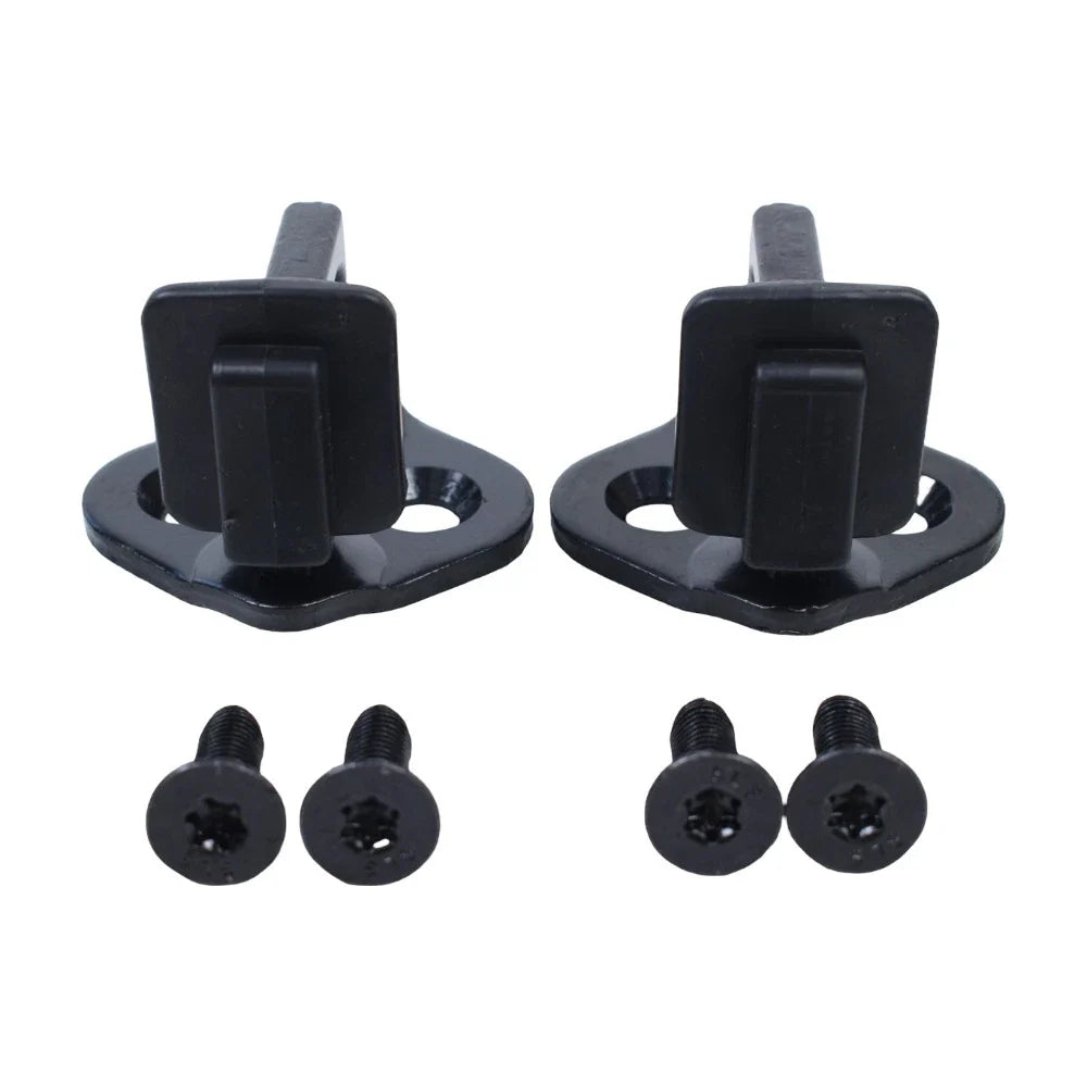 2X Door Striker w/Bolts Anti-Rattle for Ford F150 Excursion Super Duty (1999–2016)