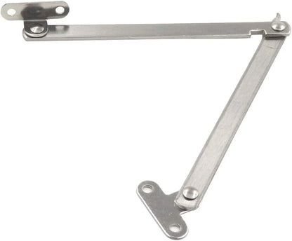 Pack of 6 Folding Support Hinges for Furniture Lid Stay