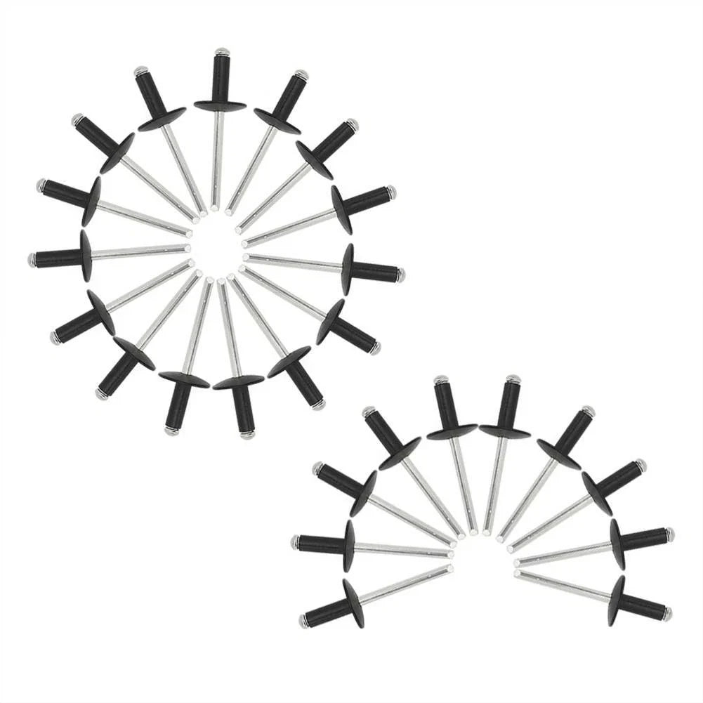 50 Pack Aluminum Head Steel Pop Rivet Flange for Ski-Doo (N/A) 293150104