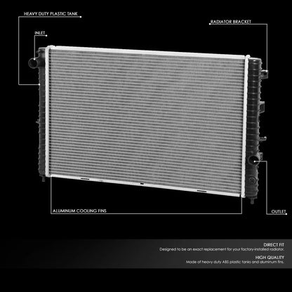 Aluminum Cooling Radiator for Land Rover Discovery 4.0L 4.6L (1999–2004) DPI 2930