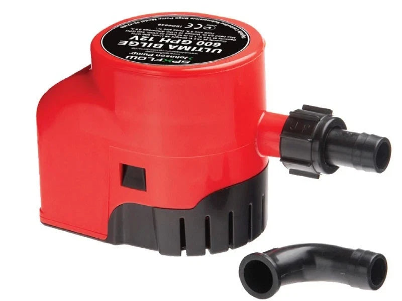 SPX Johnson Ultima Bilge Pump 12V 800 GPH with Integrated Switch 32-47259 131832