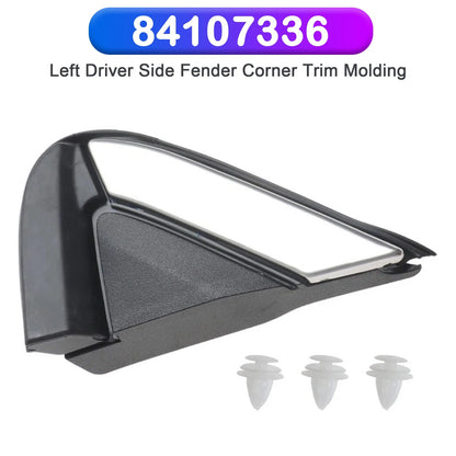 Left Driver Side Fender Corner Trim Molding for GMC Terrain (2018–2024) 84107336