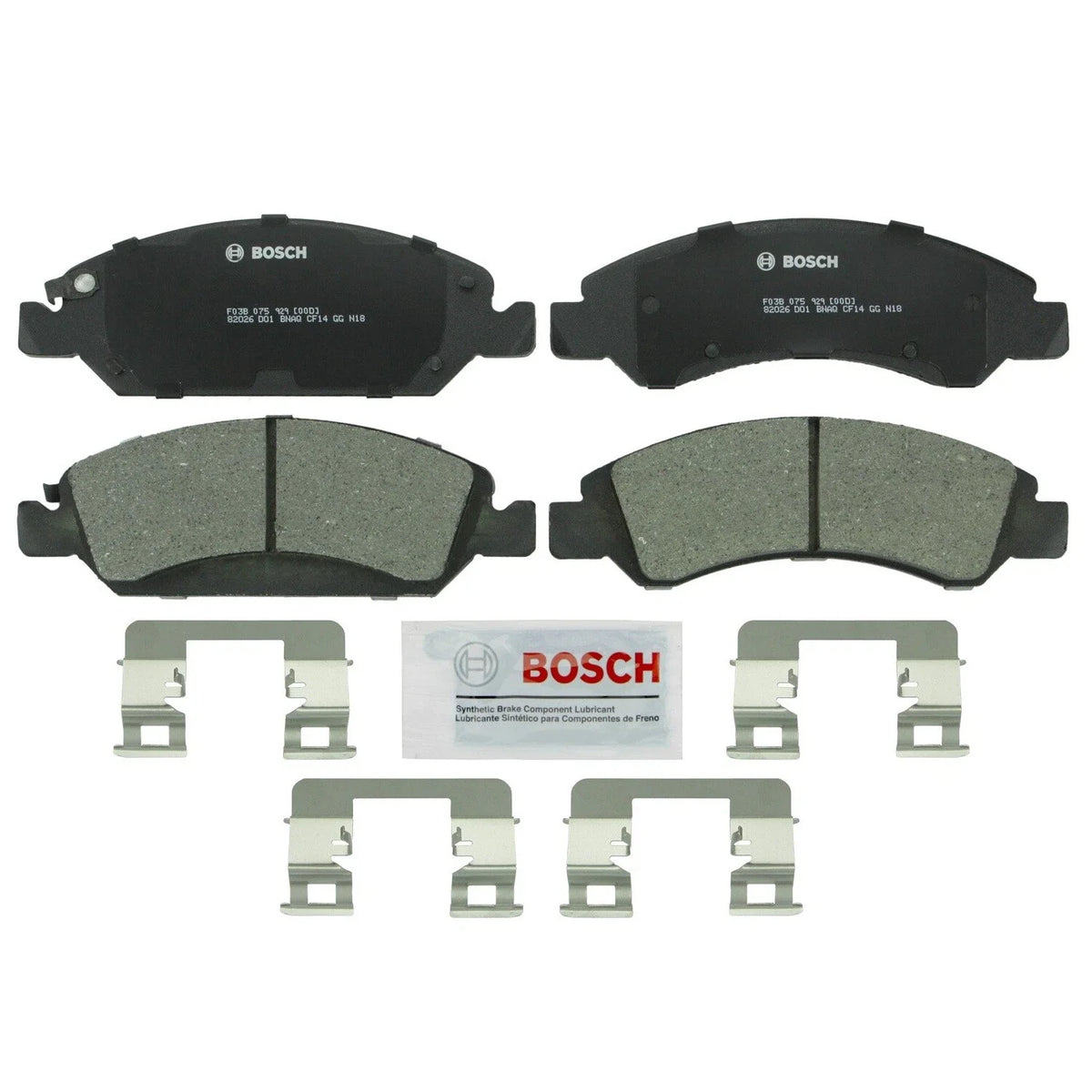 Front Brake Kit with Drilled 330mm Rotors & Bosch Pads for Cadillac Chevy GMC