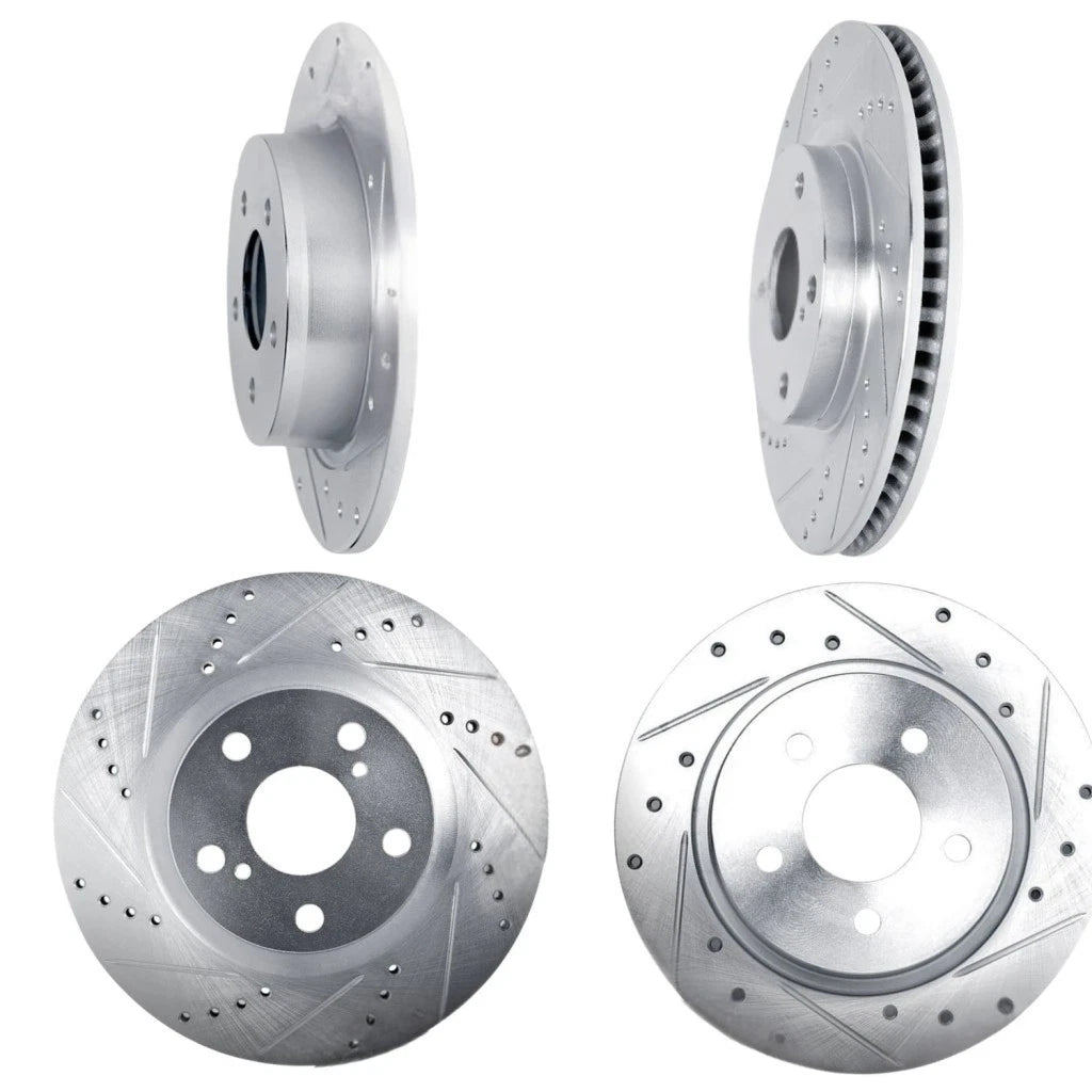 Set of 4 Brake Rotors for Honda CR-V (2007–2011) ALX-PAU-DF-7004-59015-CLA2