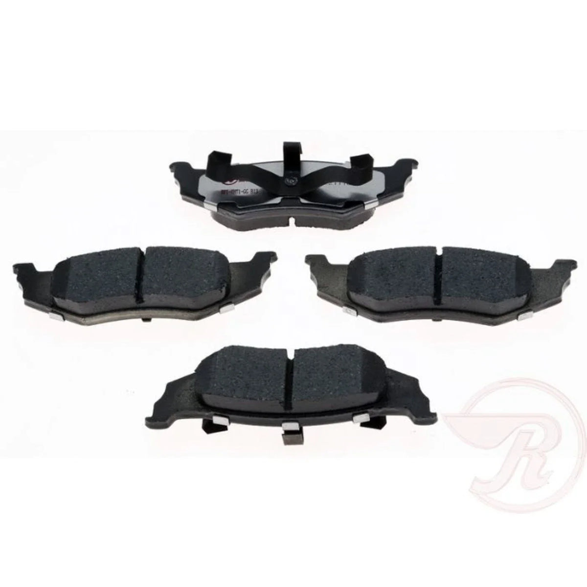 Set of 4 Brake Pads for Chrysler PT Cruiser (2001–2010) Rear FWD
