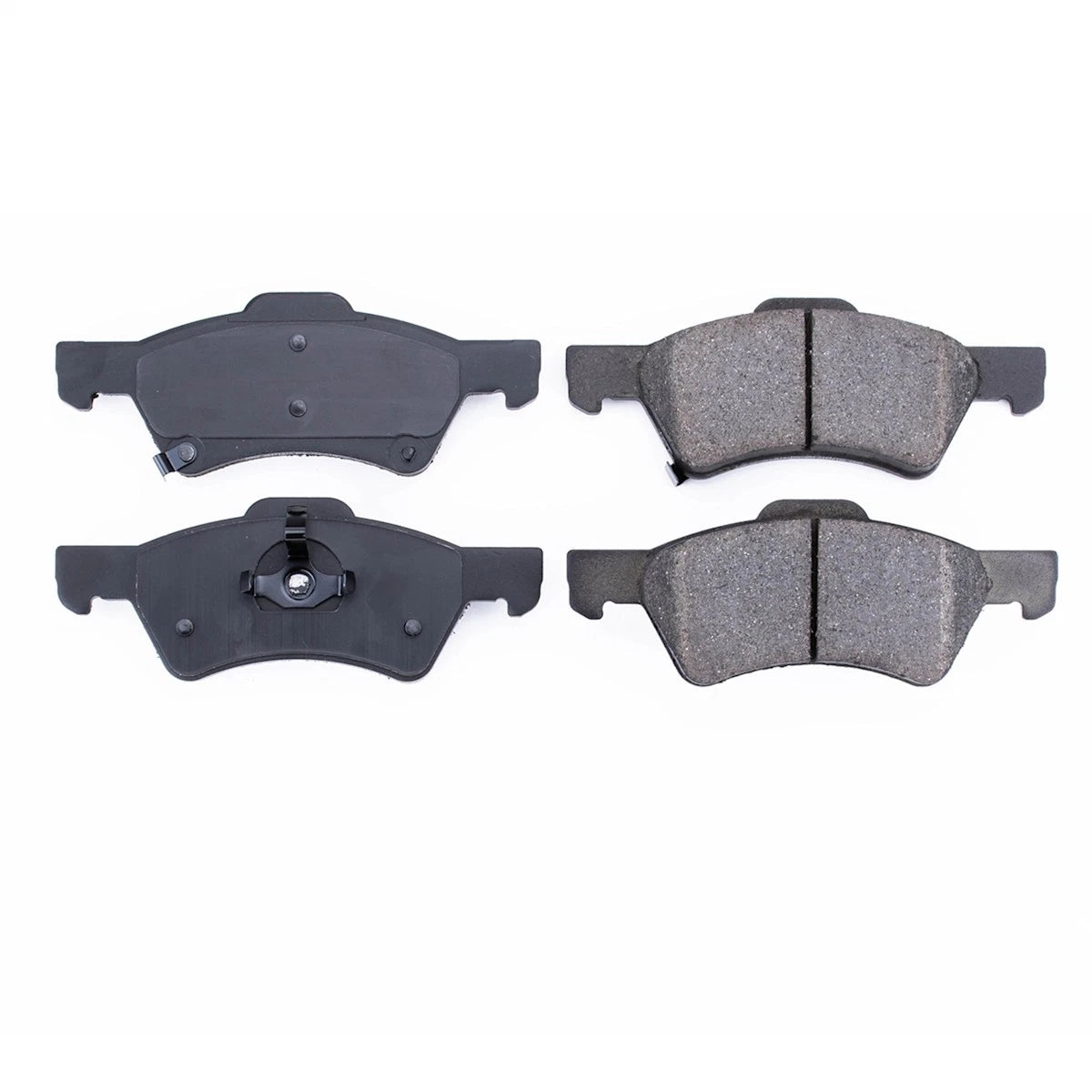 2X Powerstop Brake Pad Set Front for Dodge Caravan Grand (2001–2007) 16-857, SSCP857, EHT857