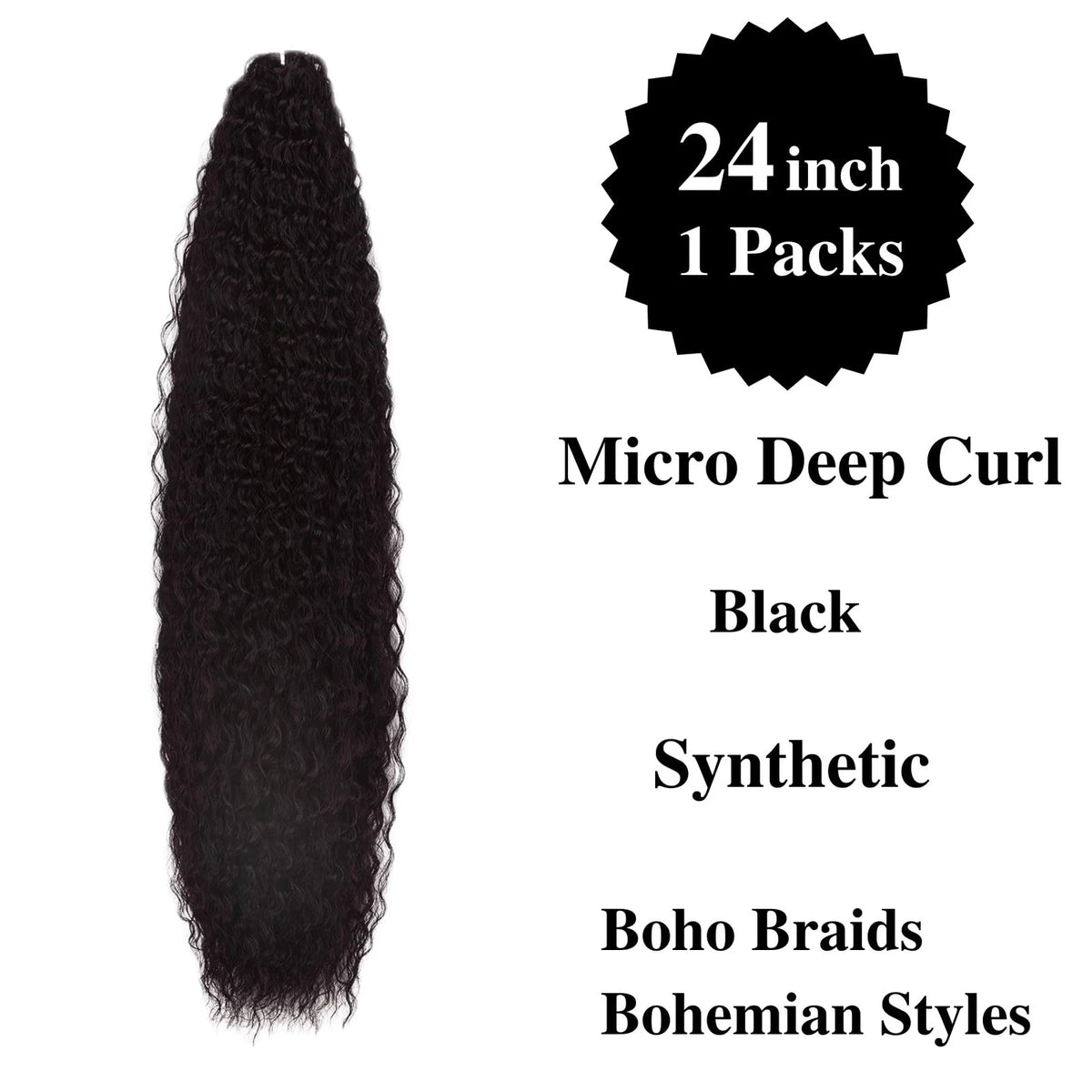 26 Inch Pre-Stretched Braiding Hair for Gozill (No Part Numbers)