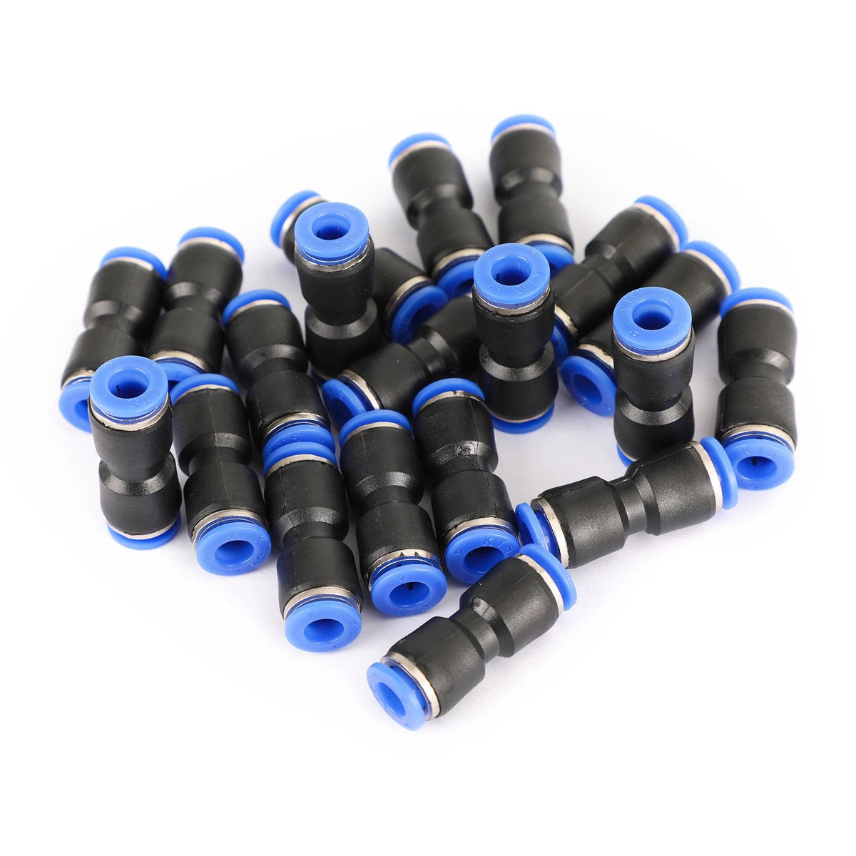 20Pcs Push in Connectors for Air Pneumatic Systems (I020-A013)