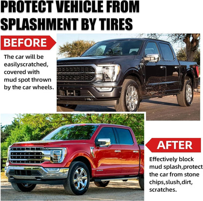 Set of 4 Splash Guards for Ford F-150 (2021–2024)