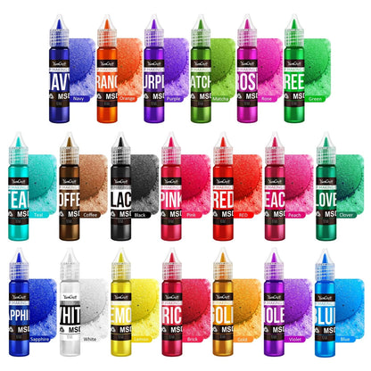 20 Colors Soap Dye for Bath Bombs (Skin Safe)