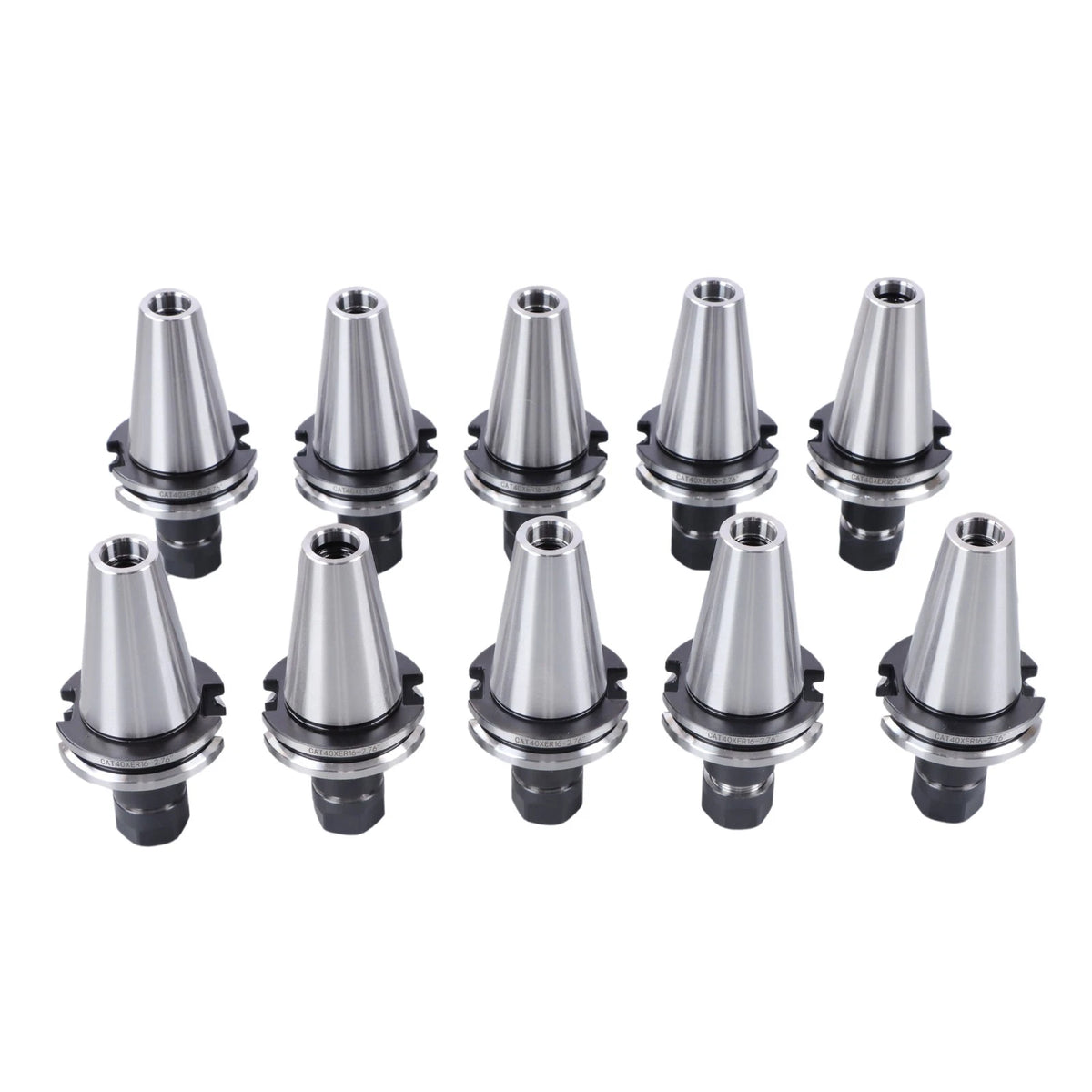 10 Pcs CAT40-ER16 Collet Chuck 70mm 2.76" G2.5 20000RPM CNC Tool