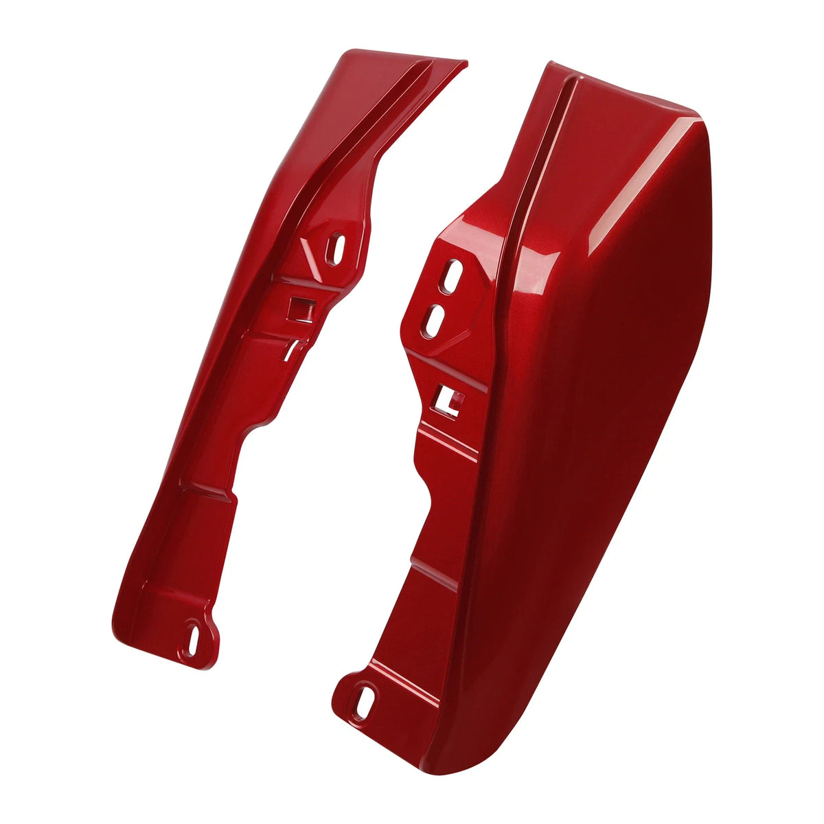 Mid Frame Deflectors for Harley Davidson Electra Glide (2009–2023) Wicked Red
