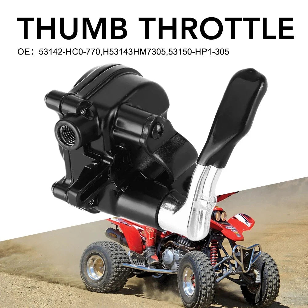 Thumb Throttle 53142-HC0-770 for Honda TRX450R TRX400EX (2004–2009)