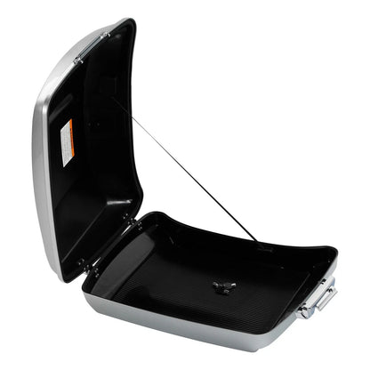Razor Trunk Luggage for Harley Road Glide King (2014–2026) - Brilliant Silver Pearl