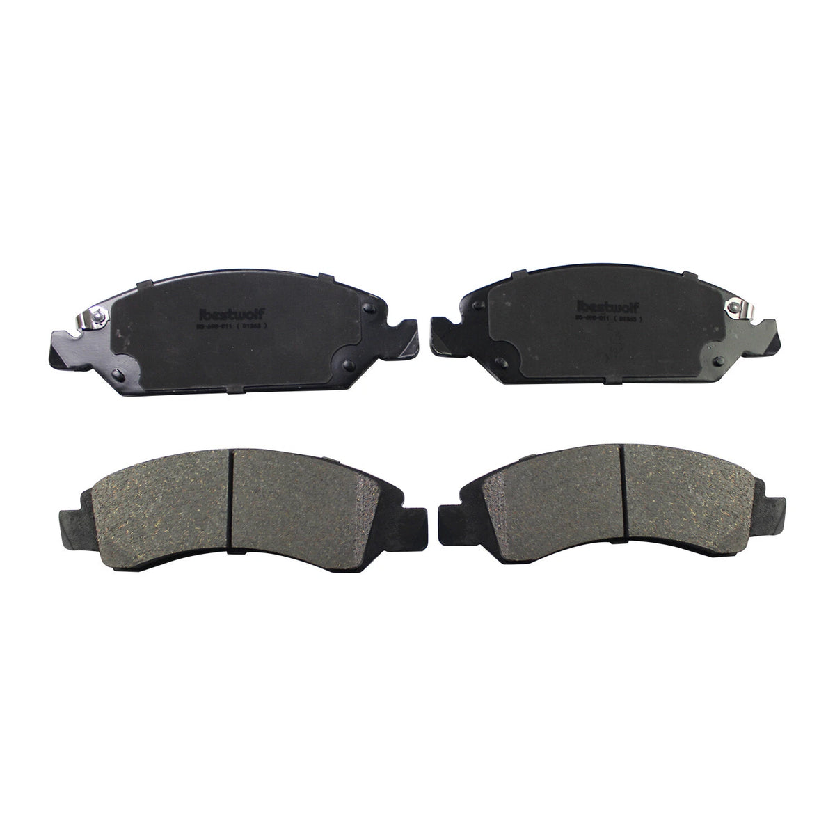 8X Ceramic Brake Pads for Chevy Silverado 1500 Tahoe Sierra 1500 (D1363, D1707)