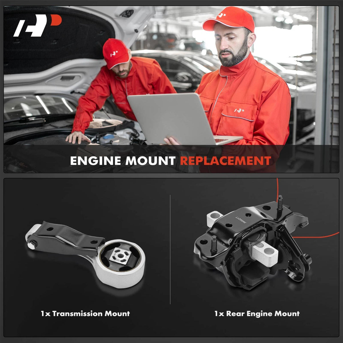 2X Engine & Transmission Mount for Seat Cordoba Ibiza VW CrossFox (2002–2010)