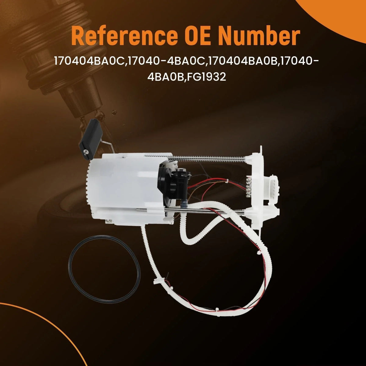 Fuel Pump Module Assembly for Nissan Rogue L4 2.5L (2014–2020) SP4126M 170404BA0B