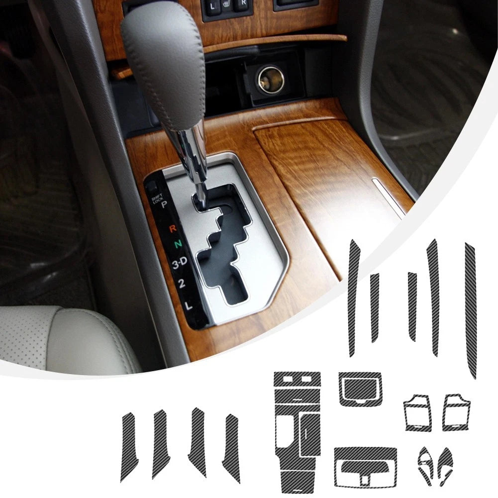Carbon Fiber Interior Trim Stickers for Toyota Camry (2006–2011)