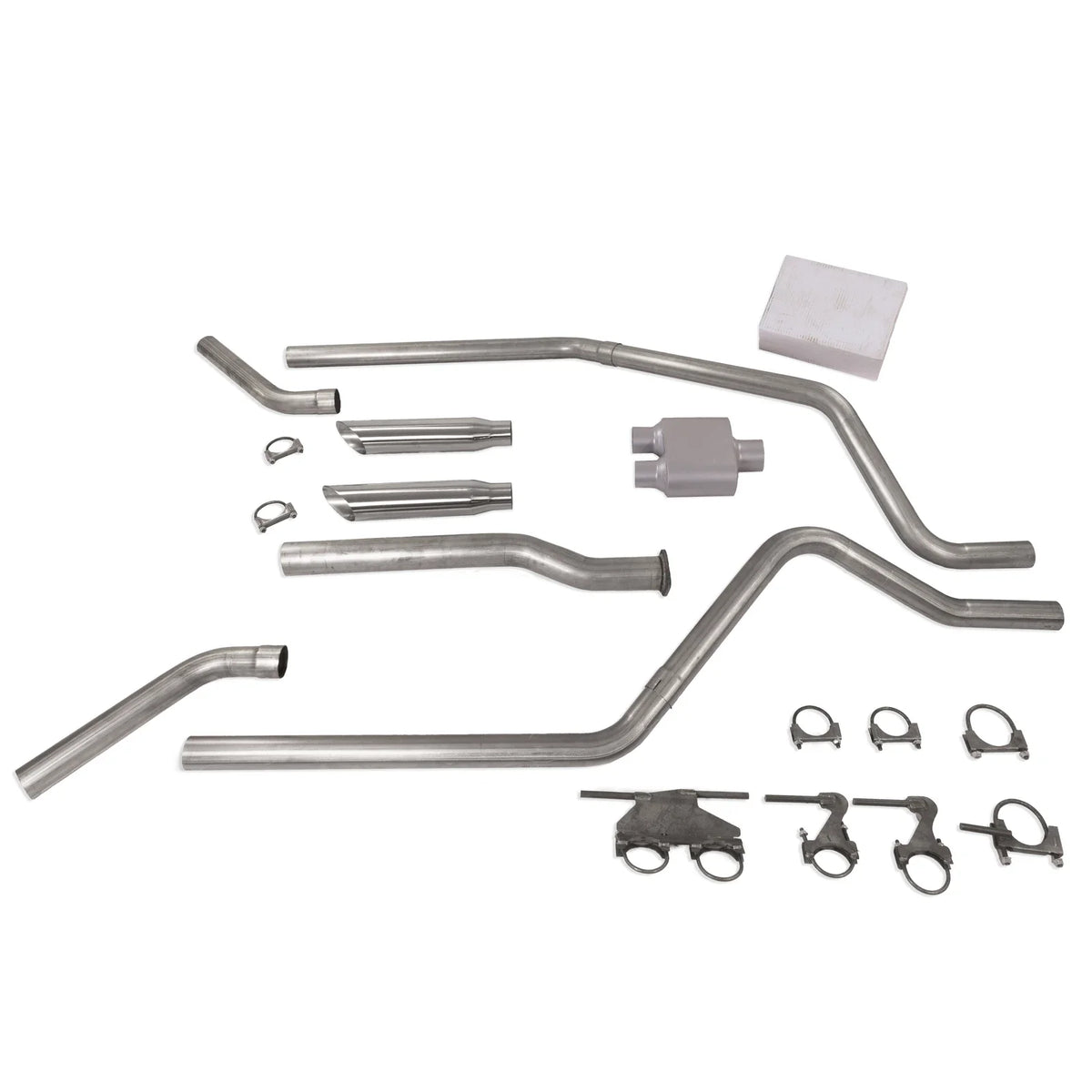 2.5" Dual Exhaust Muffler for Dodge Ram 1500 (2019–2025) SC T Cnr E