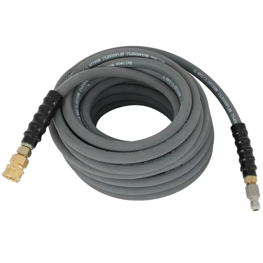 50ft Pressure Washer Hose for Hot & Cold Water