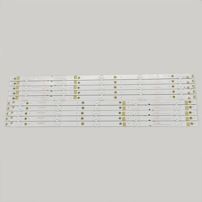 Set of 2 LED Strips for Sharp LC-55P6000U, Insignia NS-55D420NA18 (SVH550AL2, SHV550AL3)
