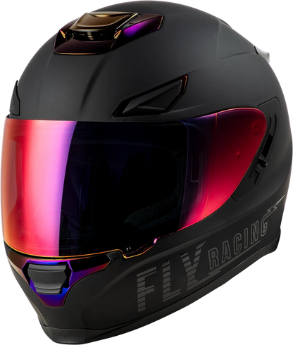 Fly Racing Sentinel Recon Helmet Large Matte Black/Charcoal Chrome (2024)