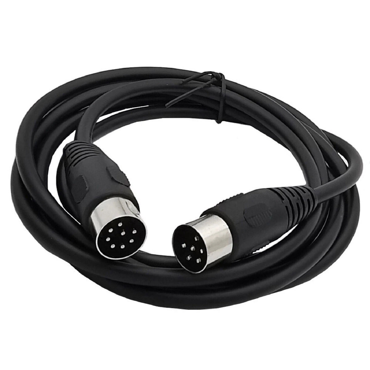 8 Pin DIN Male to 6 Pin DIN Male Audio Data Signal Connector Cable 5.9ft