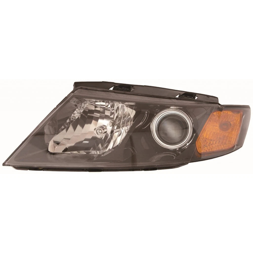 Driver Side Headlight Black Bezel for Kia Optima/Magentis (2009–2010) KI2502140, CLX-M1-322-1129L-ASN2