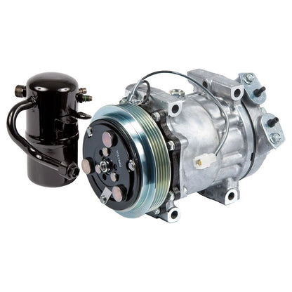 OEM AC Compressor w/ A/C Drier for Mazda 626 2.5L (1998–2002) 60-87797R4