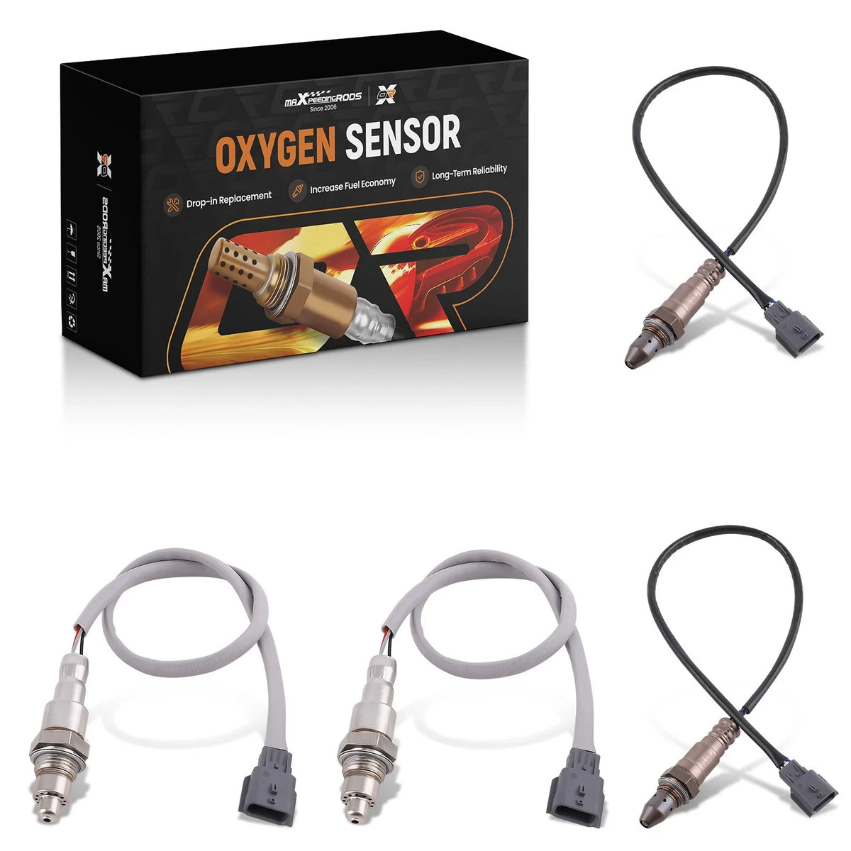 4X Oxygen O2 Sensor for Infiniti QX60 (2015–2019) 234-9148 234-4985 234-4986