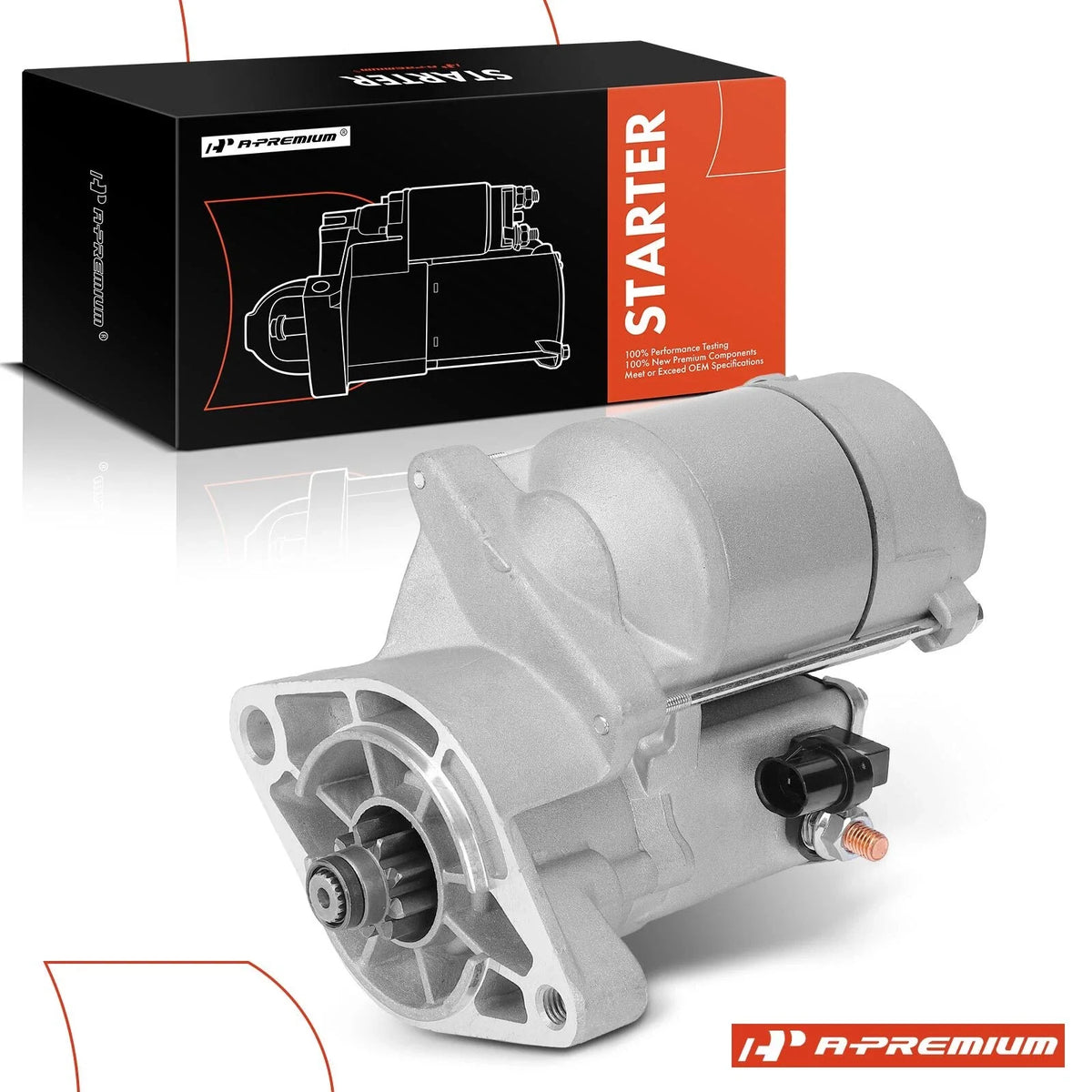 Starter for Chrysler Sebring Dodge Stratus (2001–2002) 2.4L 12V