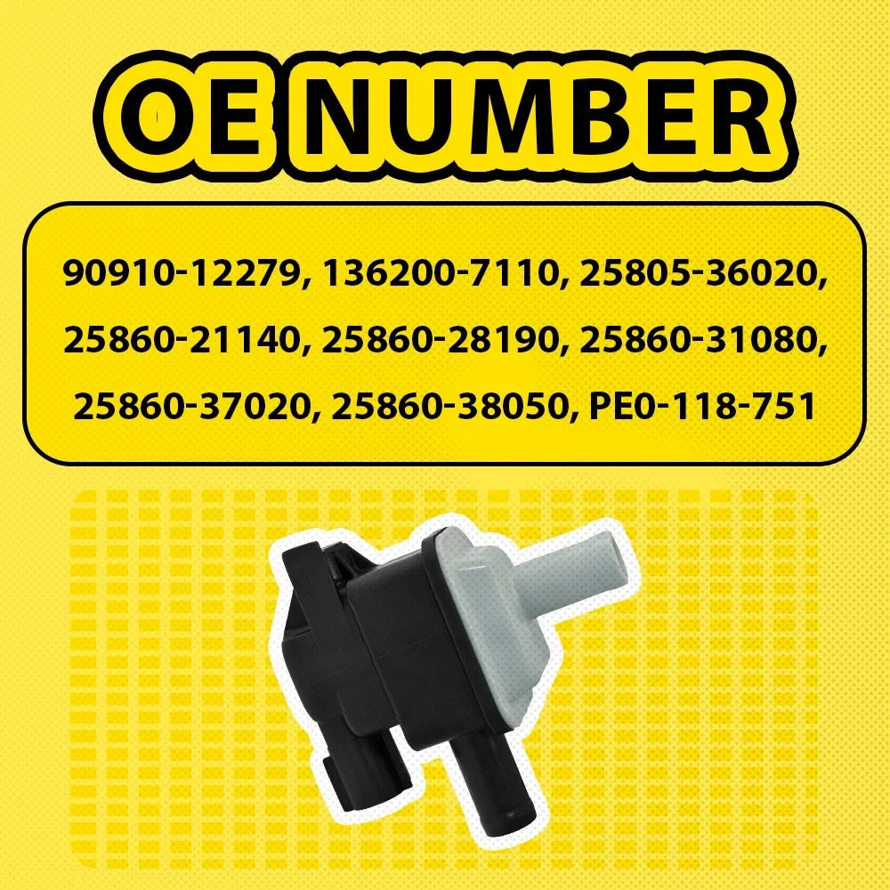 Vapor Purge Valve for Lexus ES350 (2013–2020) OE Spec PE0118751