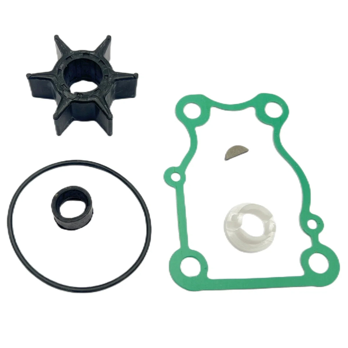 Water Pump Impeller Kit for Yamaha 2-Stroke 40 50 HP Outboard (EPM 63D-W0078-01)