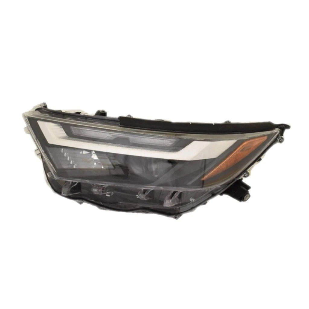 Headlight Driver Side for Toyota RAV4 (2022–2025) TO2502337, LLX-TO2502337C-CLA1, Chrome Bezel