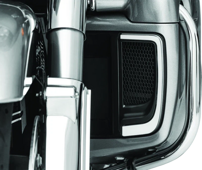 Lower Fairing Grill for Harley Davidson (2014–2016) - Black