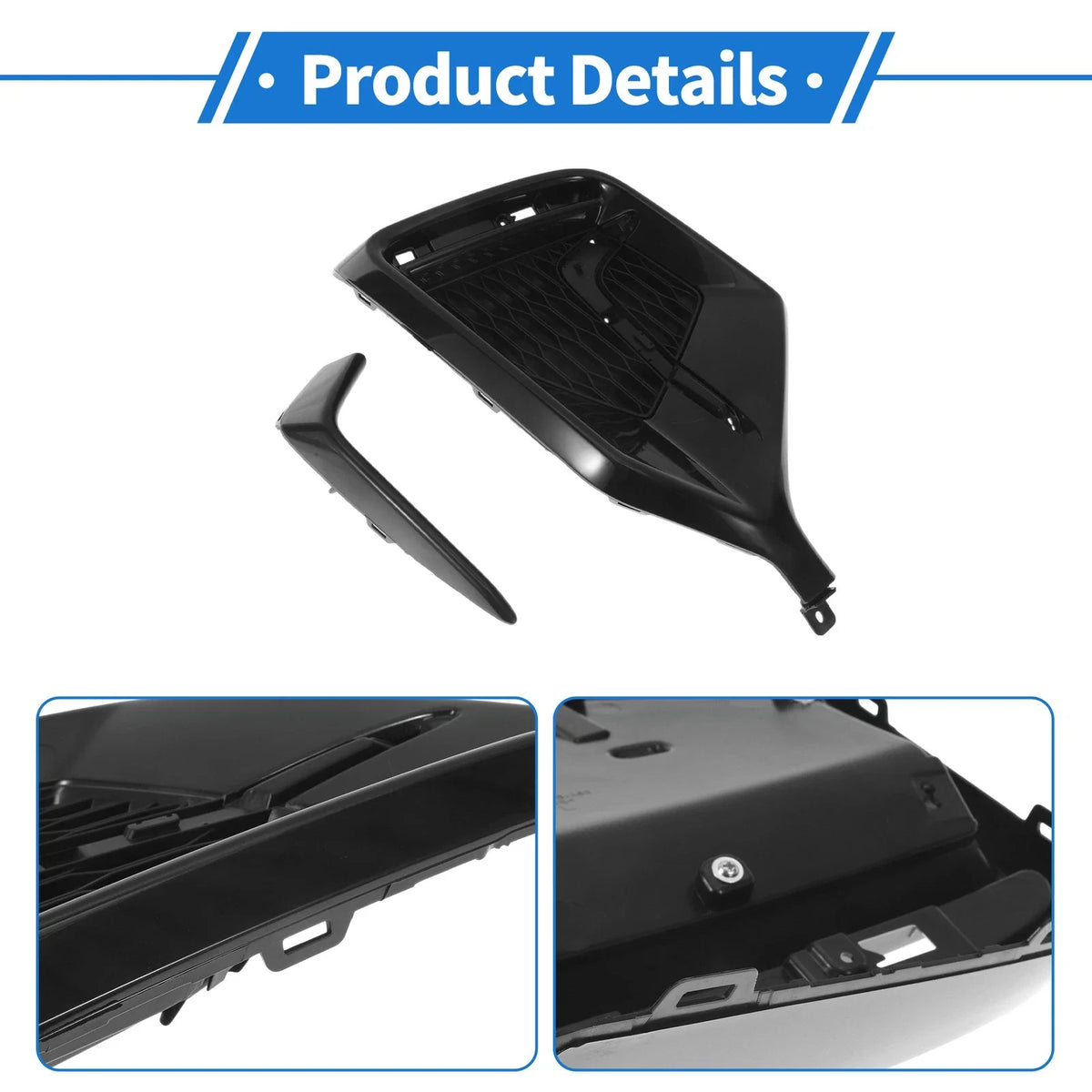 Rear Left Fog Light Grill No. 71518TGGA50 for Honda Civic Hatchback (2020–2021)