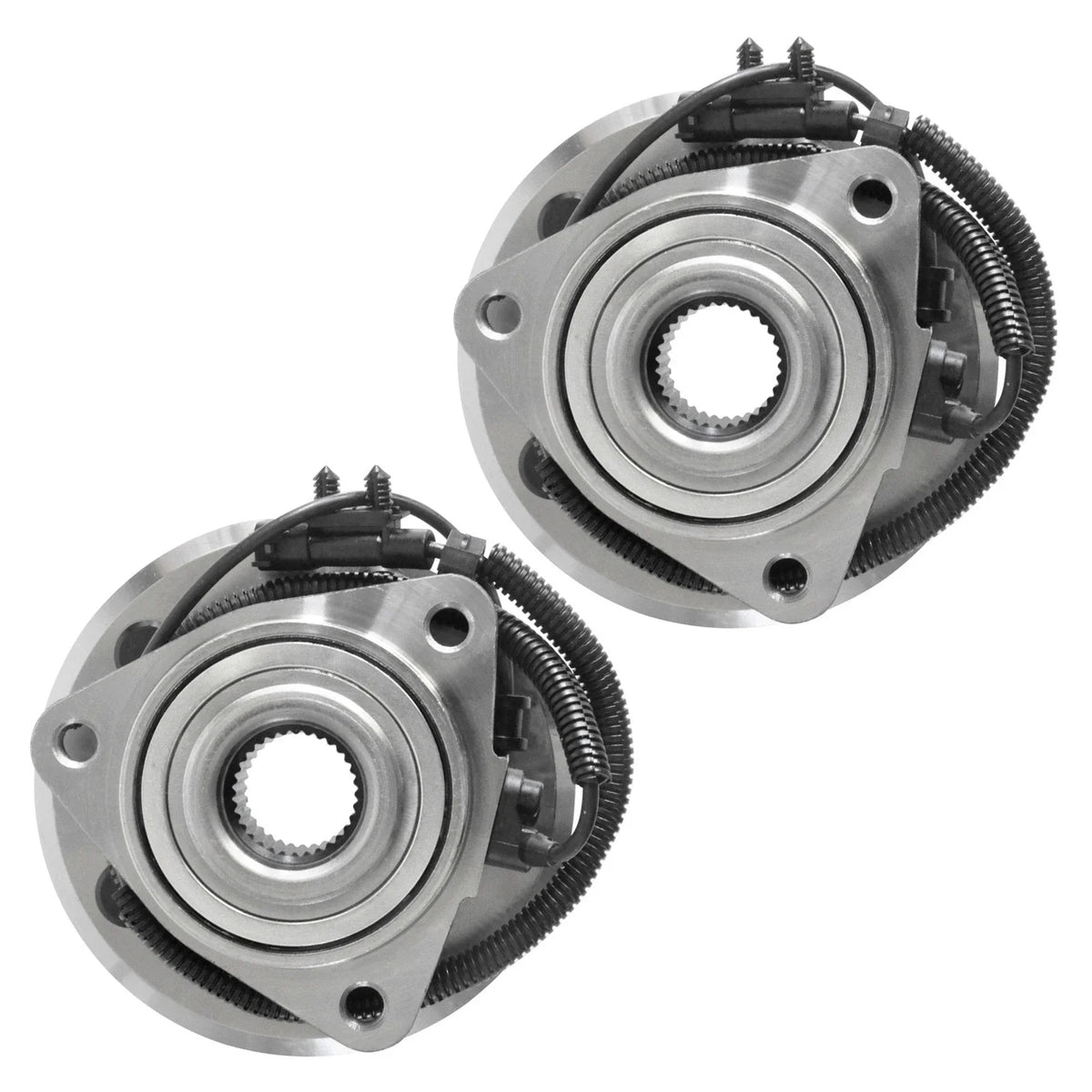 2X Front Wheel Bearing & Hubs 513270 for Jeep Liberty, Dodge Nitro (2008–2012)