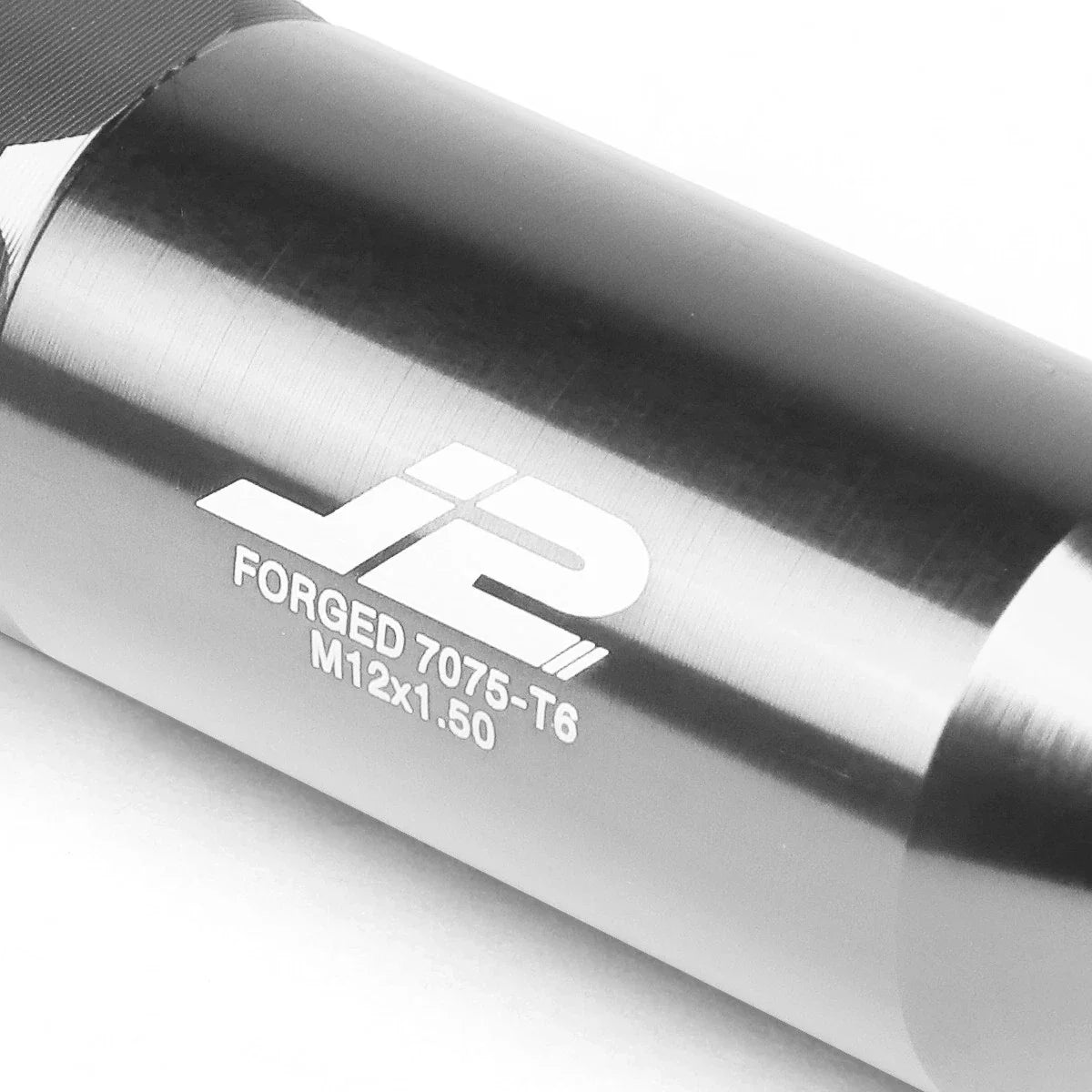 20Pcs J2 7075 Forged Aluminum M12x1.5 Open-End Lug Nut Set w/Adapter Silver