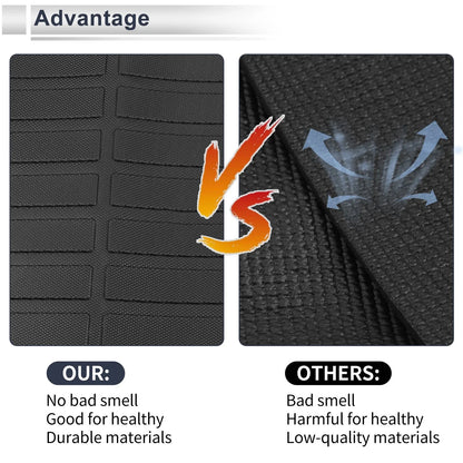 Cargo Liner Rear Trunk Mat for Nissan Rogue X-Trail (2021–2024) Long Grid Pattern