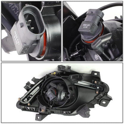 Pair of Amber Lens Fog Lights for Mazda 6 (2014–2016) - Switch, Harness, Chrome Bezel