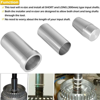 Turbine Shaft Teflon Seal Installer Tools Kit for GM 700R4 4L60 4L60E 4L65E 4L70