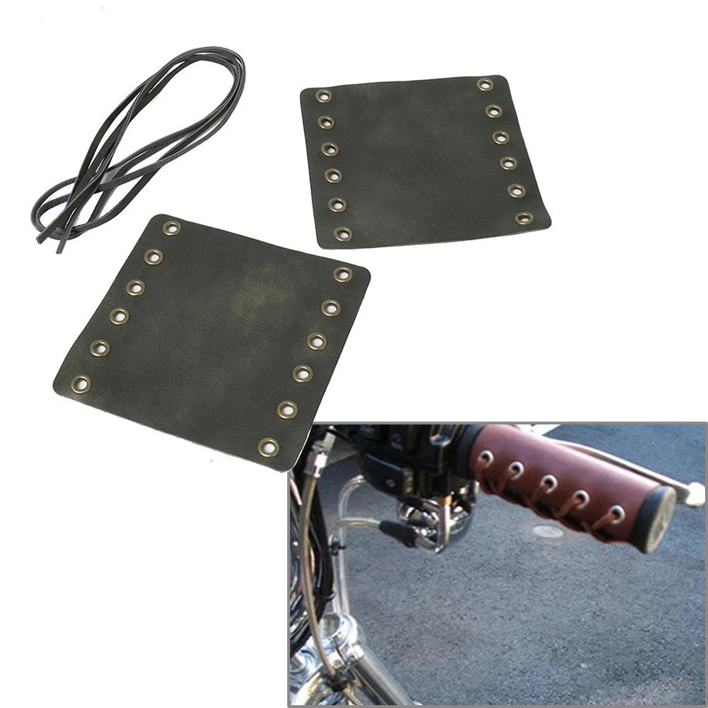 Pair of Hand Grips Covers for Harley Cafe Racer