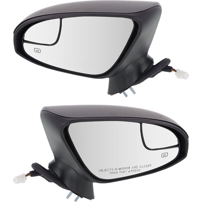 Power Heated Mirrors for Toyota Venza (2013–2016) LH RH with Signal Light