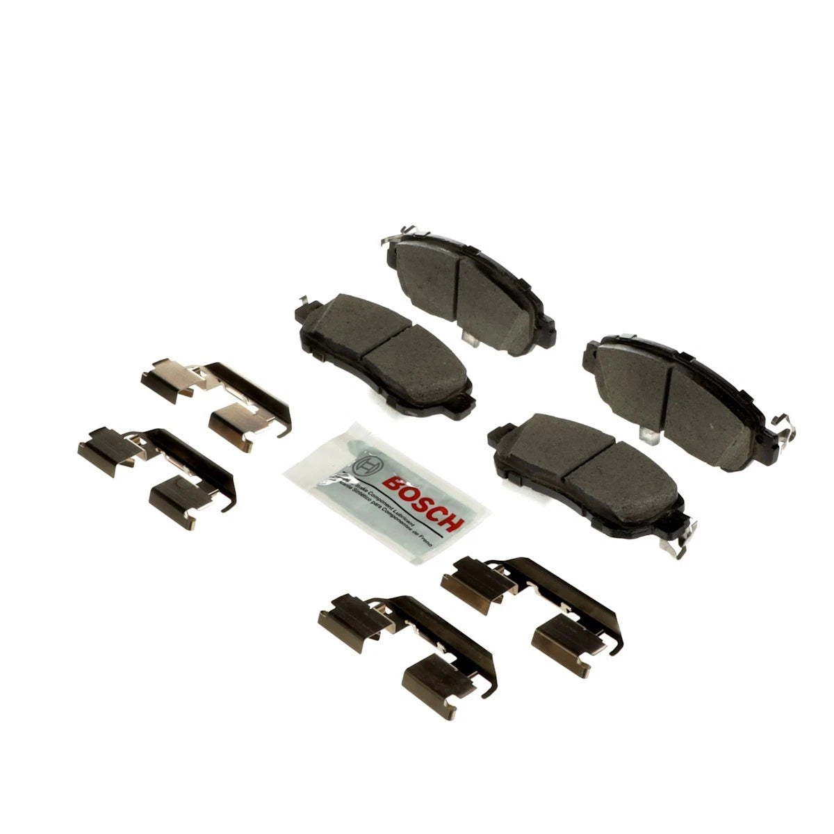 2X Brake Pad Set BC1852 for Toyota Yaris, Nissan Kicks, Scion iA (2016–2020)