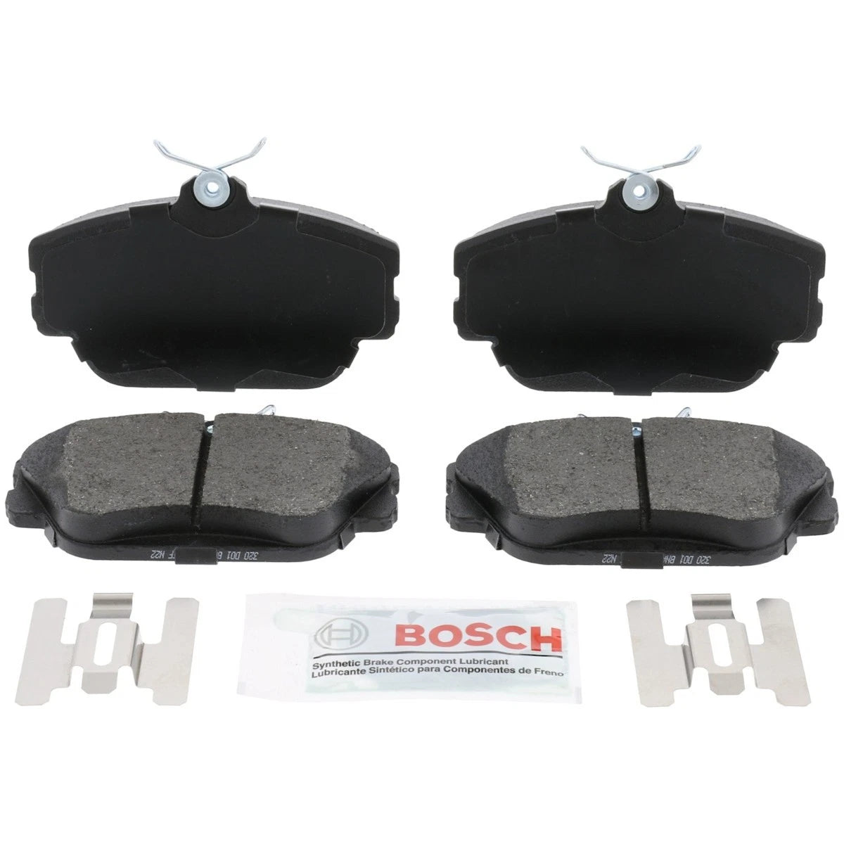 2X Bosch Brake Pad Set Front for Ford Taurus Mercury Sable (1995–2007) BE598H