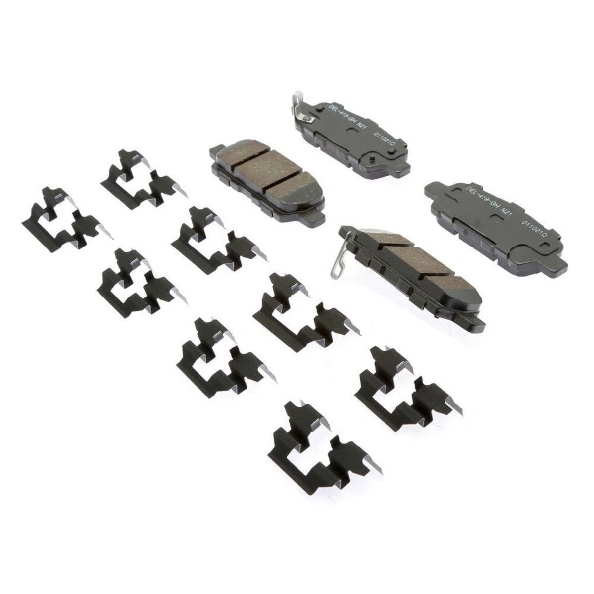 2X Brake Pad Sets for Nissan Juke (2007–2017) 17D1288CHF2